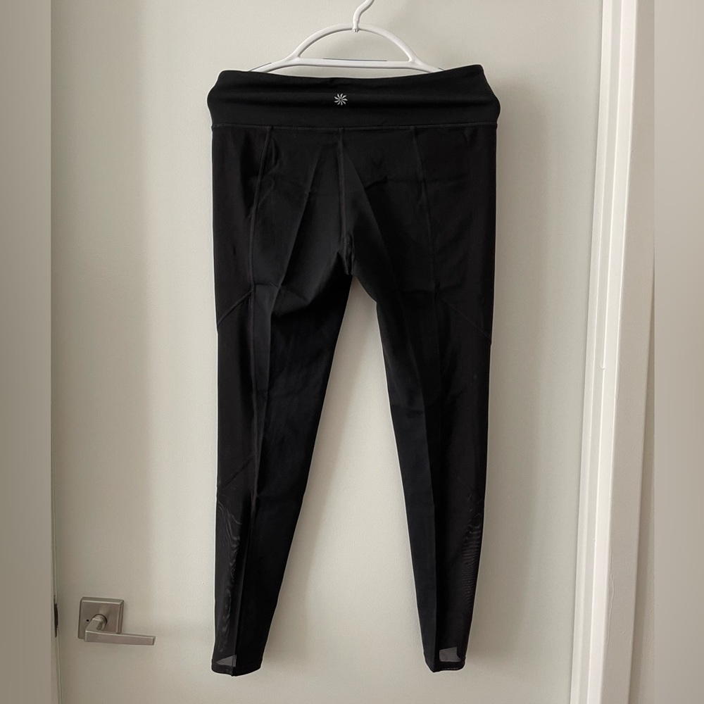 Athleta legging with mesh panel